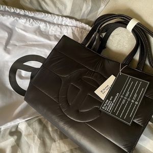 Telfar x Moose Knuckles - Medium Puff Shopper - Black